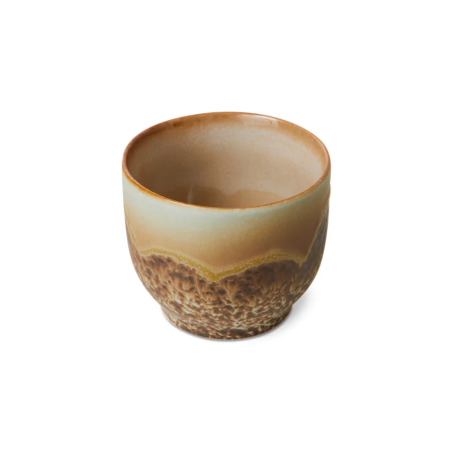 70s Ceramics: Café Cup Shell