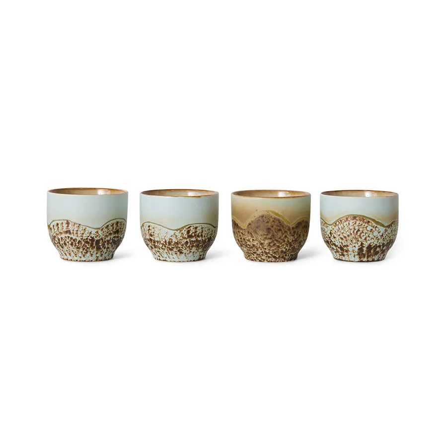 70s Ceramics: Café Cup Shell