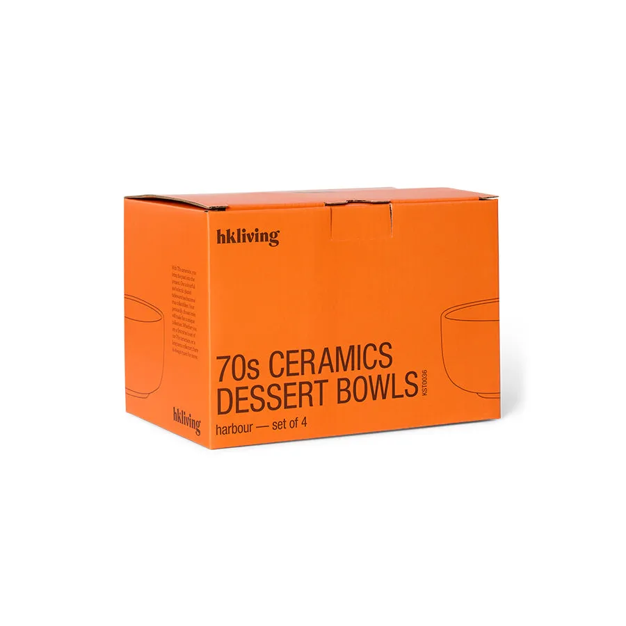 70s Ceramics: Dessert Bowls Harbour