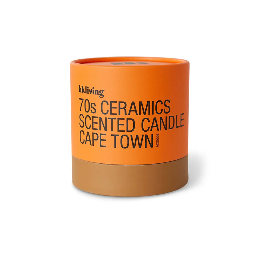 70's Ceramics Scented Candle Cape Town