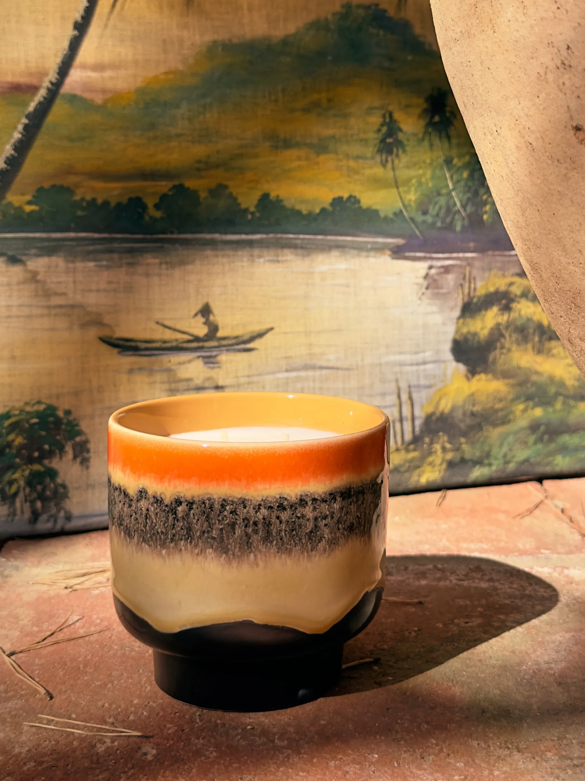70's Ceramics Scented Candle Tulum