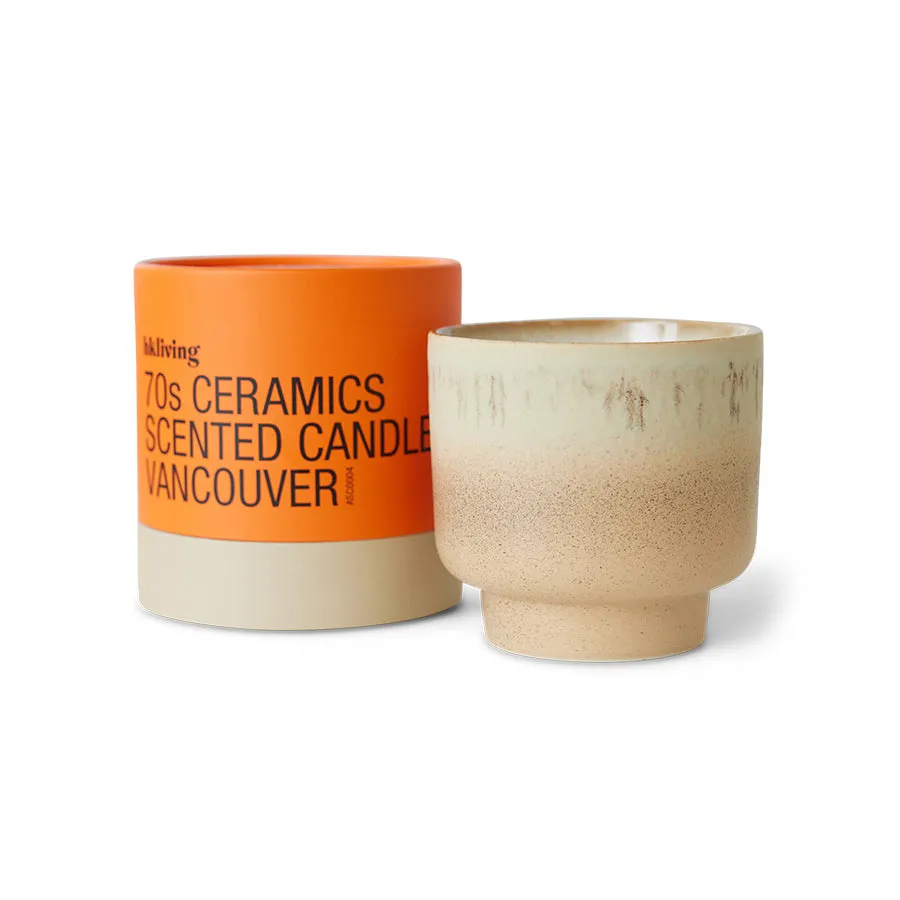 70's Ceramics Scented Candle Vancouver