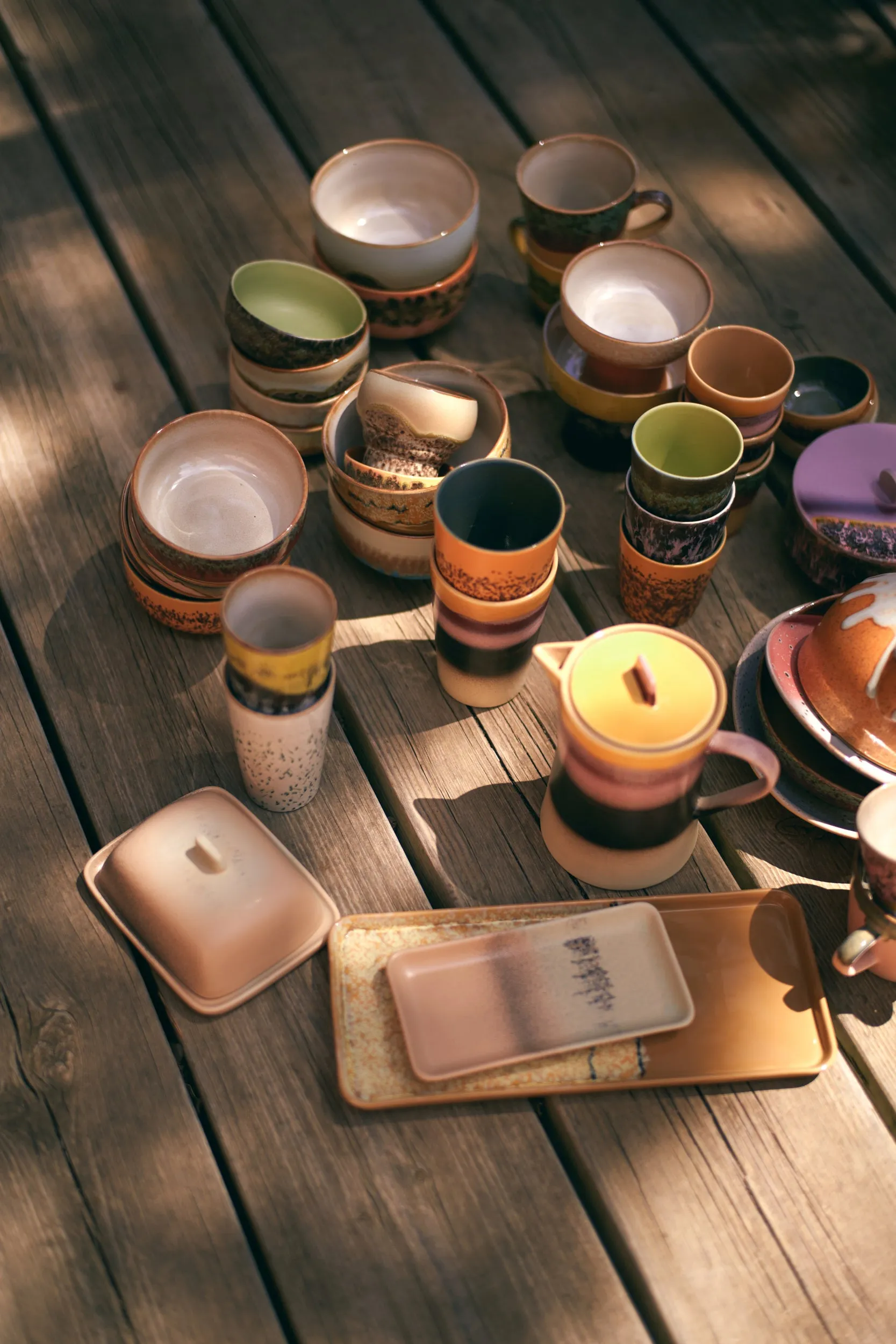 70s Ceramics: Small Tray Breeze