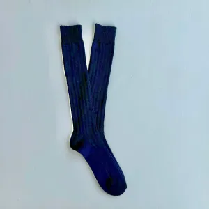 Alpaca Socks - Deep Blue