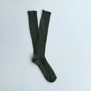 Alpaca Socks - Military Green