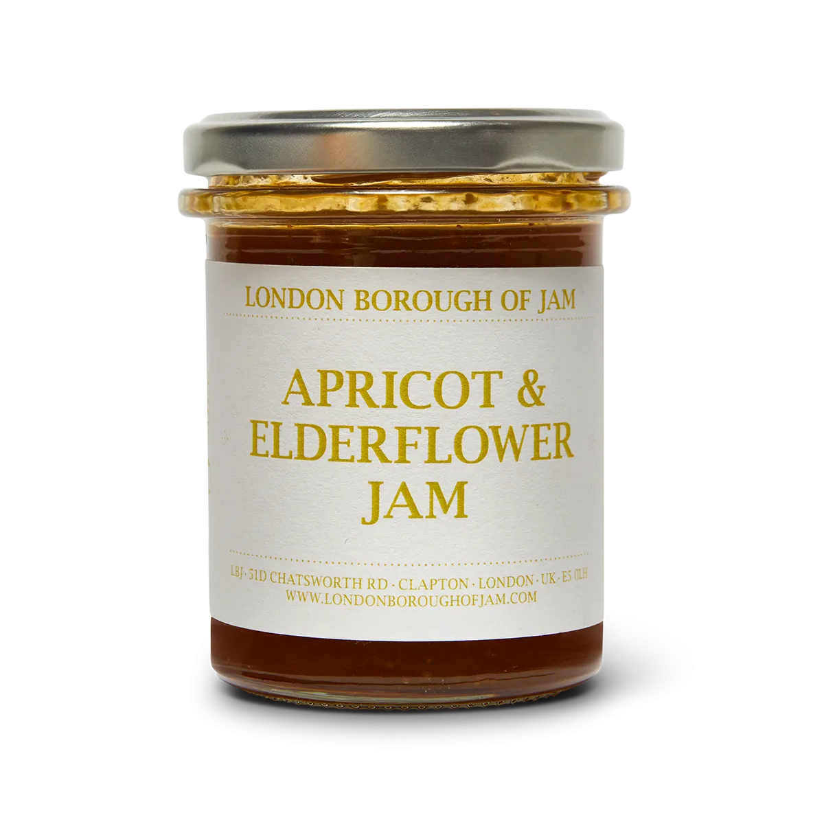 Apricot & Elderflower Jam 220g