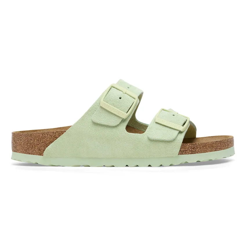 Arizona Suede Leather - Faded Lime