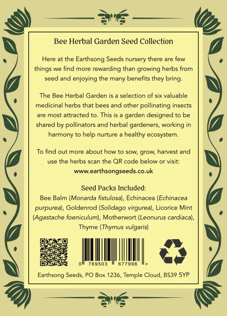 Bee Herbal Garden Collection