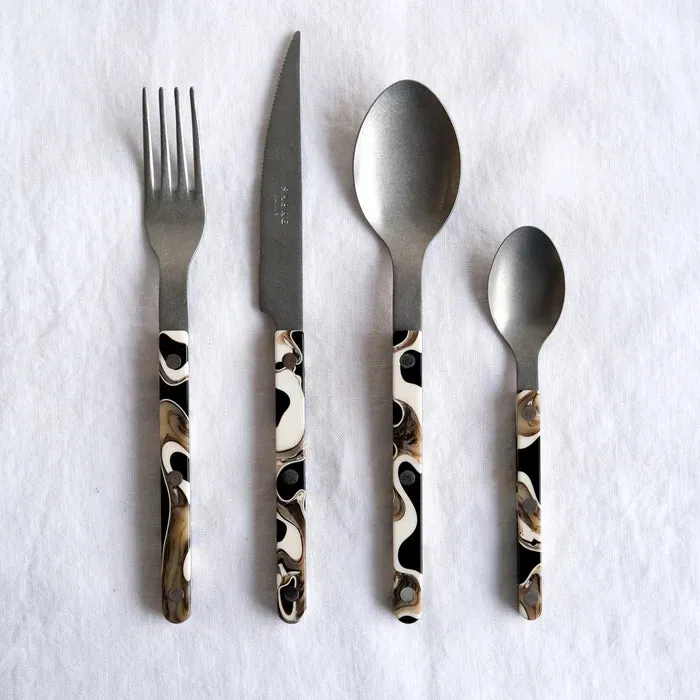 Bistrot Vintage Dune Dinner Knife - Black