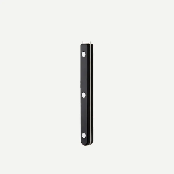 Bistrot Vintage Solid Dessert Spoon - Black