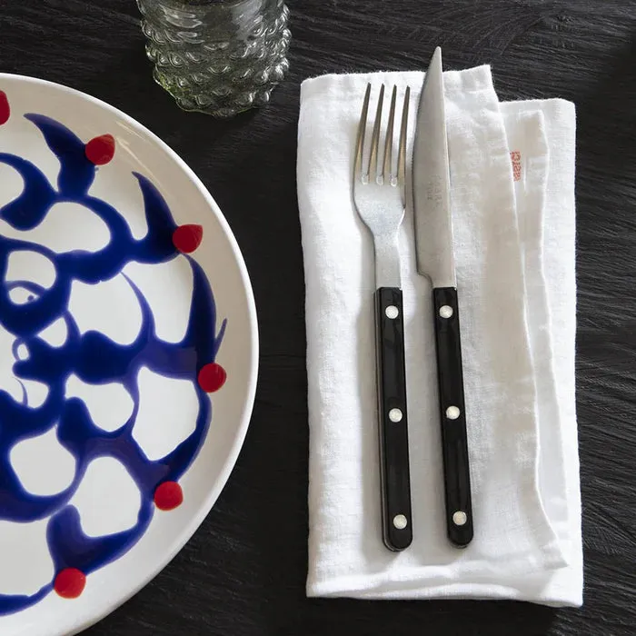 Bistrot Vintage Solid Dinner Fork - Black
