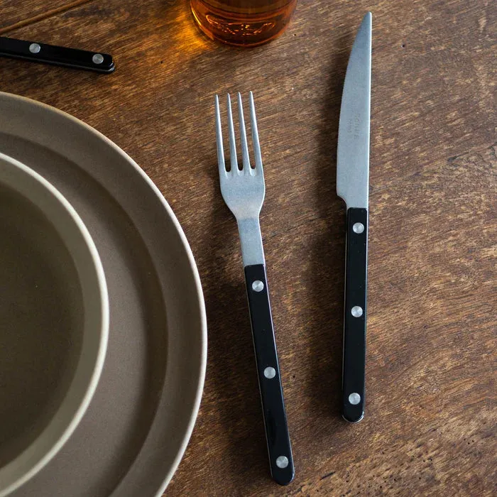 Bistrot Vintage Solid Dinner Fork - Black