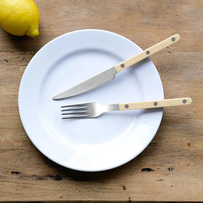 Bistrot Vintage Solid Dinner Fork - Ivory