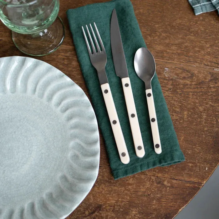 Bistrot Vintage Solid Dinner Fork - Ivory