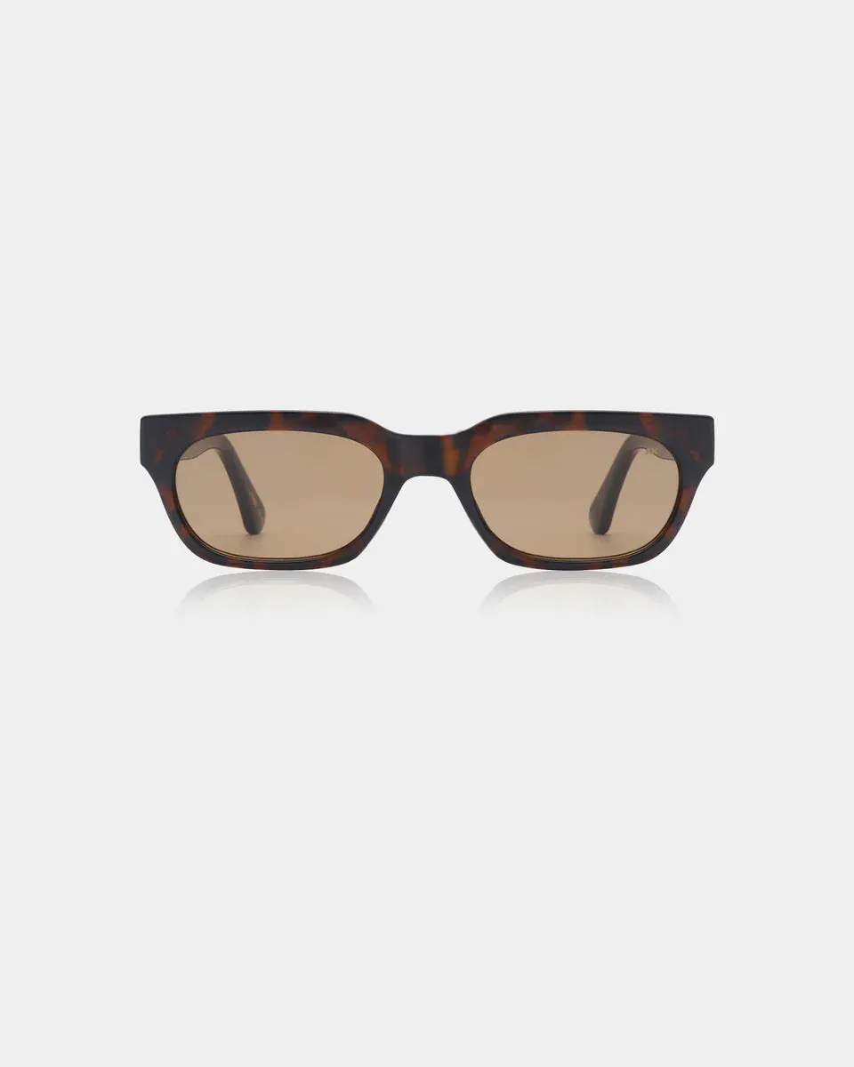 Bror Sunglasses - Demi Tortoise (Light Brown Lens)