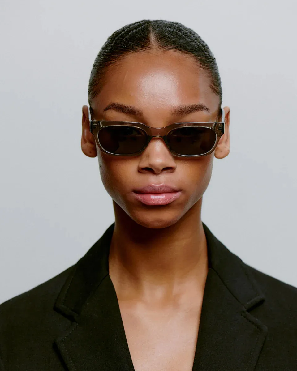 Bror Sunglasses - Grey Transparent