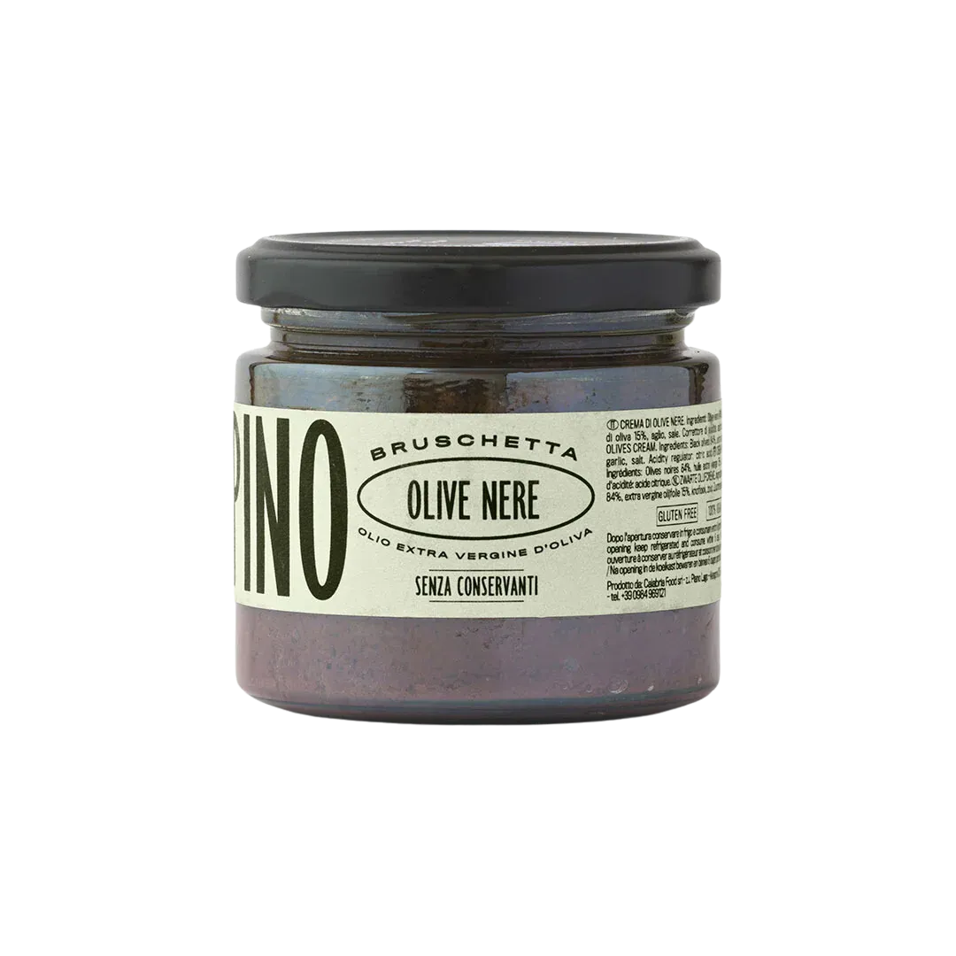 Bruschetta Olive Nere - Bruschetta Black Olives 190g