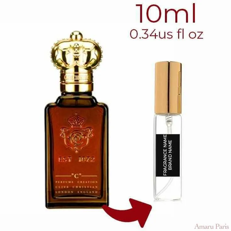 C for Men Clive Christian for men Decant Samples