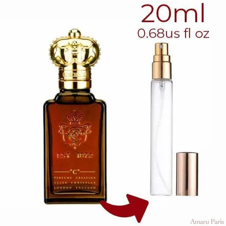 C for Men Clive Christian for men Decant Samples