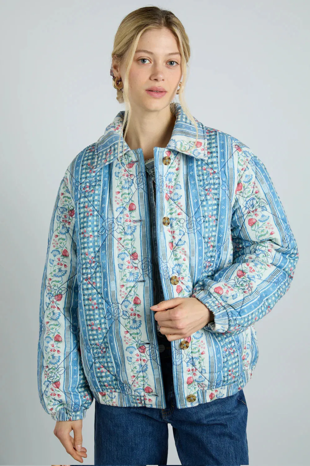 Claudia Jacket - Wallpaper Floral