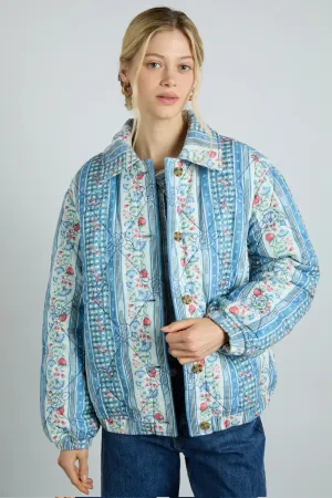Claudia Jacket - Wallpaper Floral