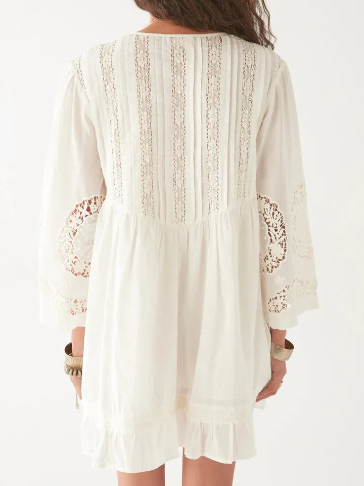 Clementine Dress - Normandie Lilies