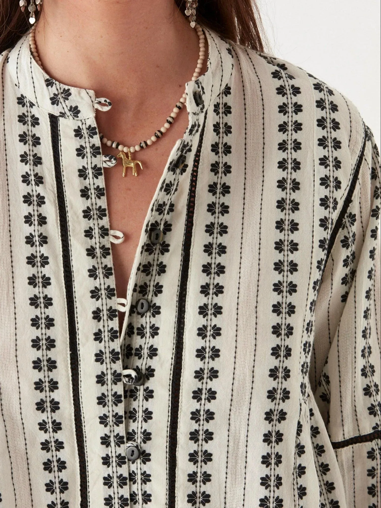 Consuelito Blouse - Pearl Jam