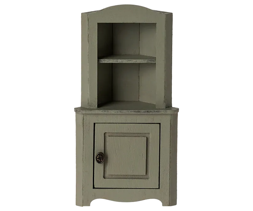 Corner Cabinet, Mouse - Light Green