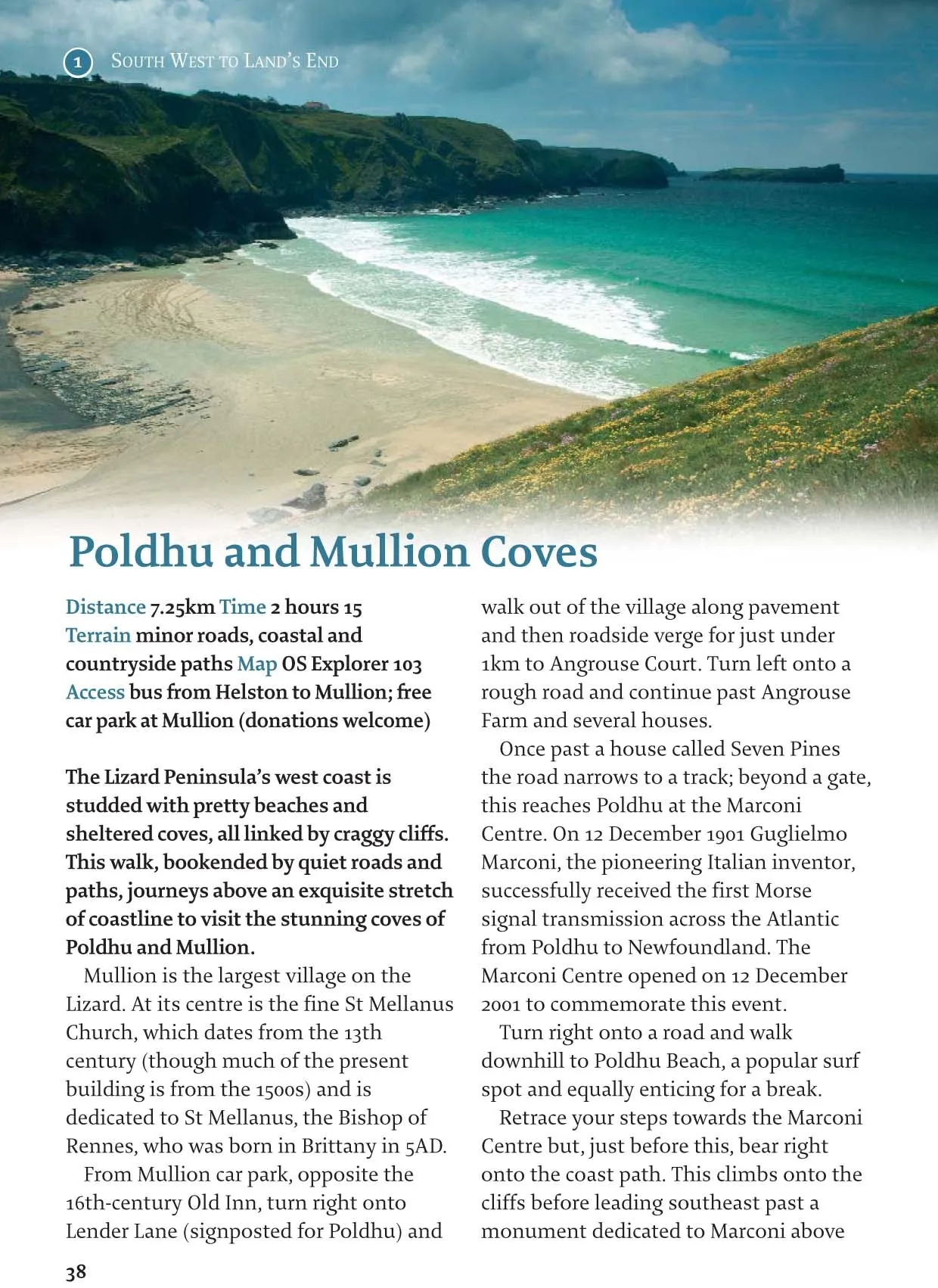 Cornwall 40 Coast and Country Walks