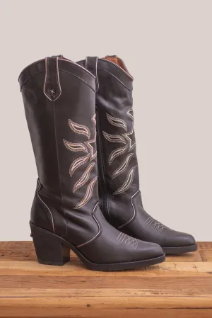 Cowboy Boot - Sauvage Black