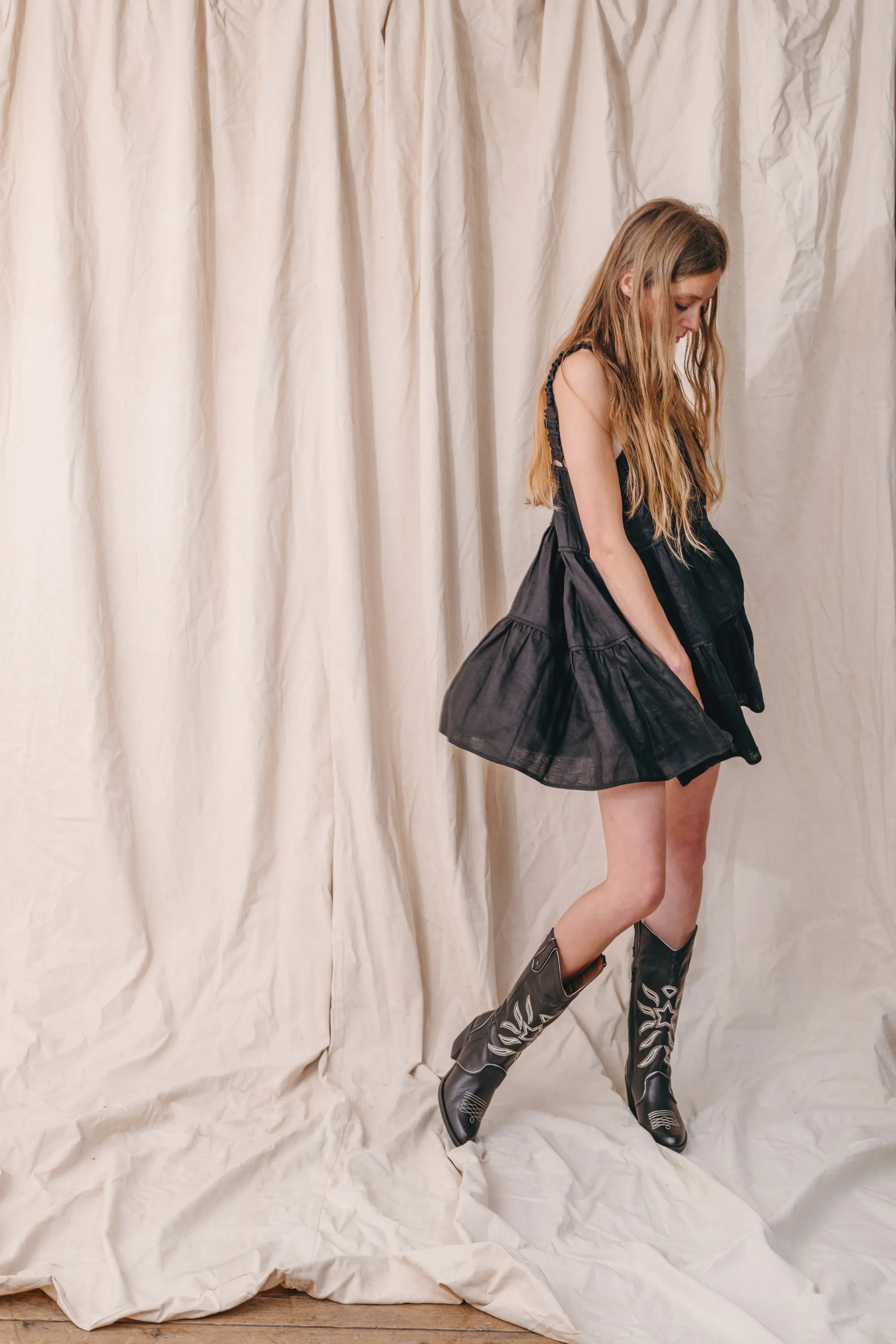 Cowboy Boot - Sauvage Black