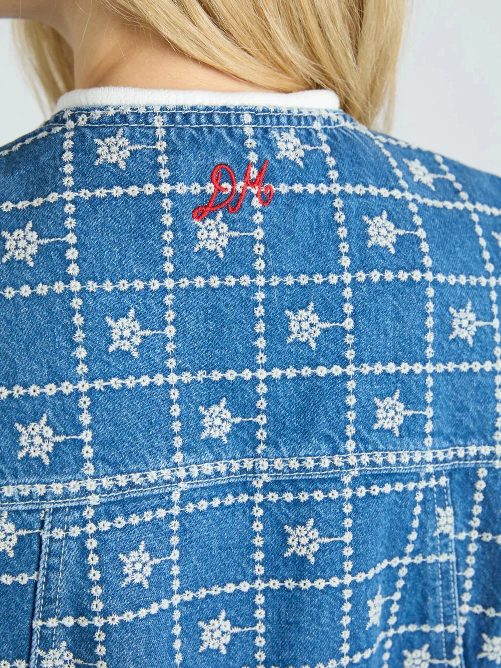 Dilly Vest - Broderie