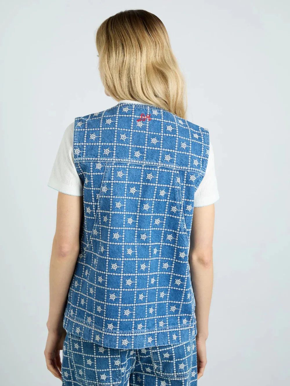 Dilly Vest - Broderie