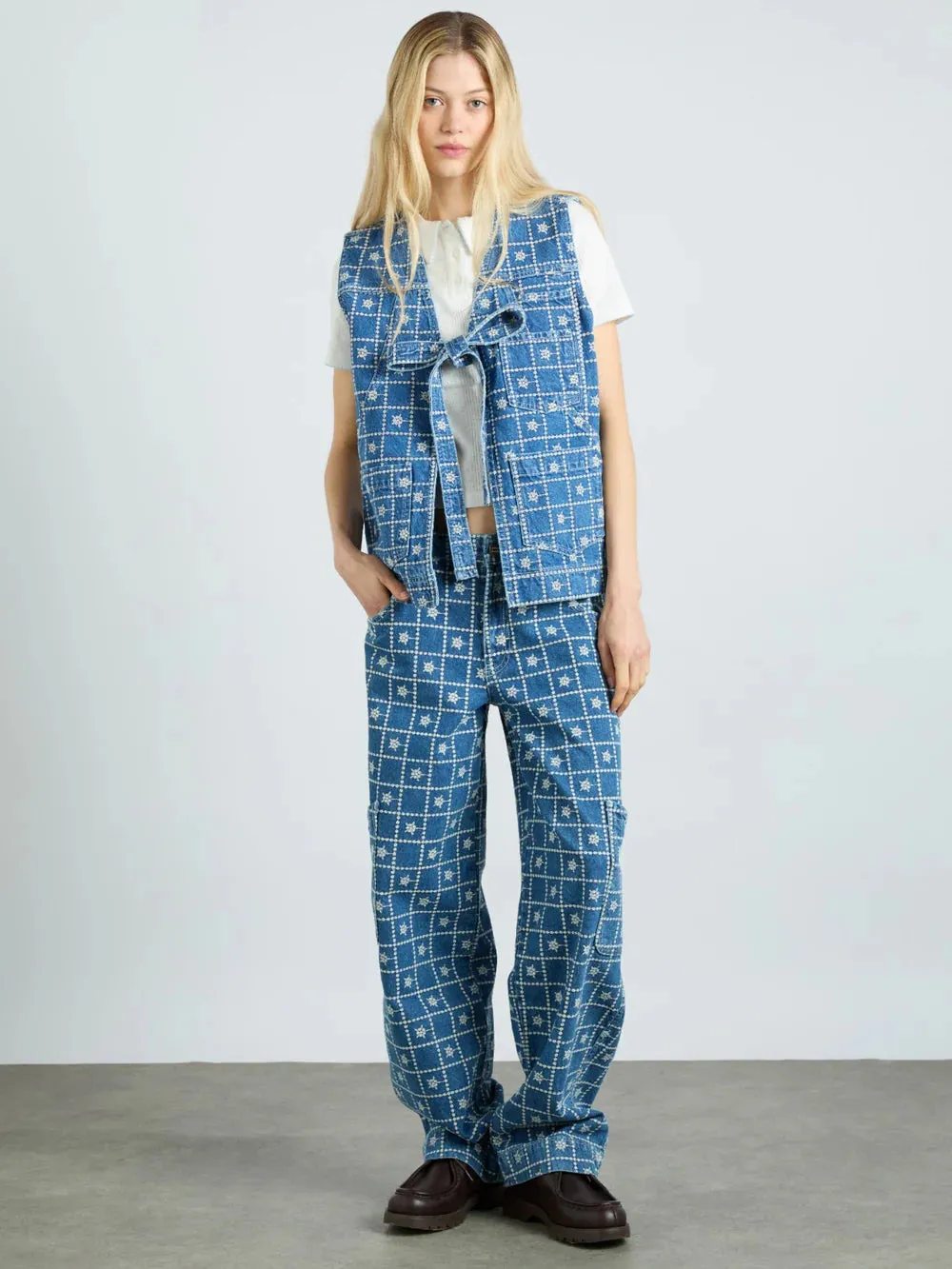 Dilly Vest - Broderie