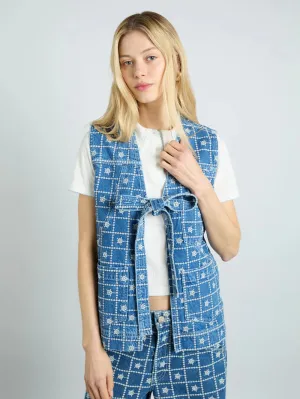 Dilly Vest - Broderie