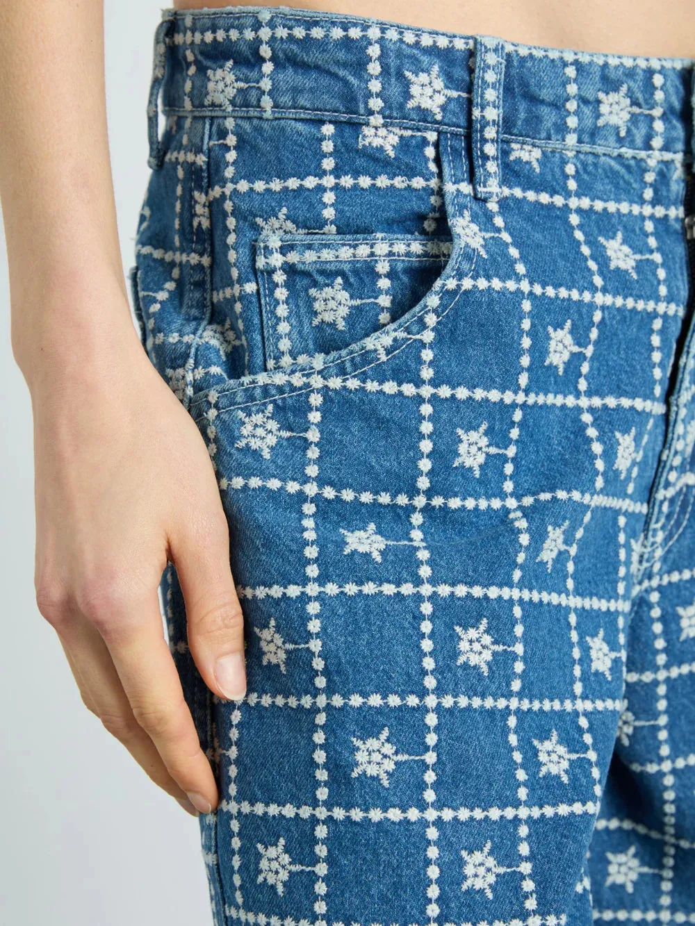 Drew Jeans - Broderie
