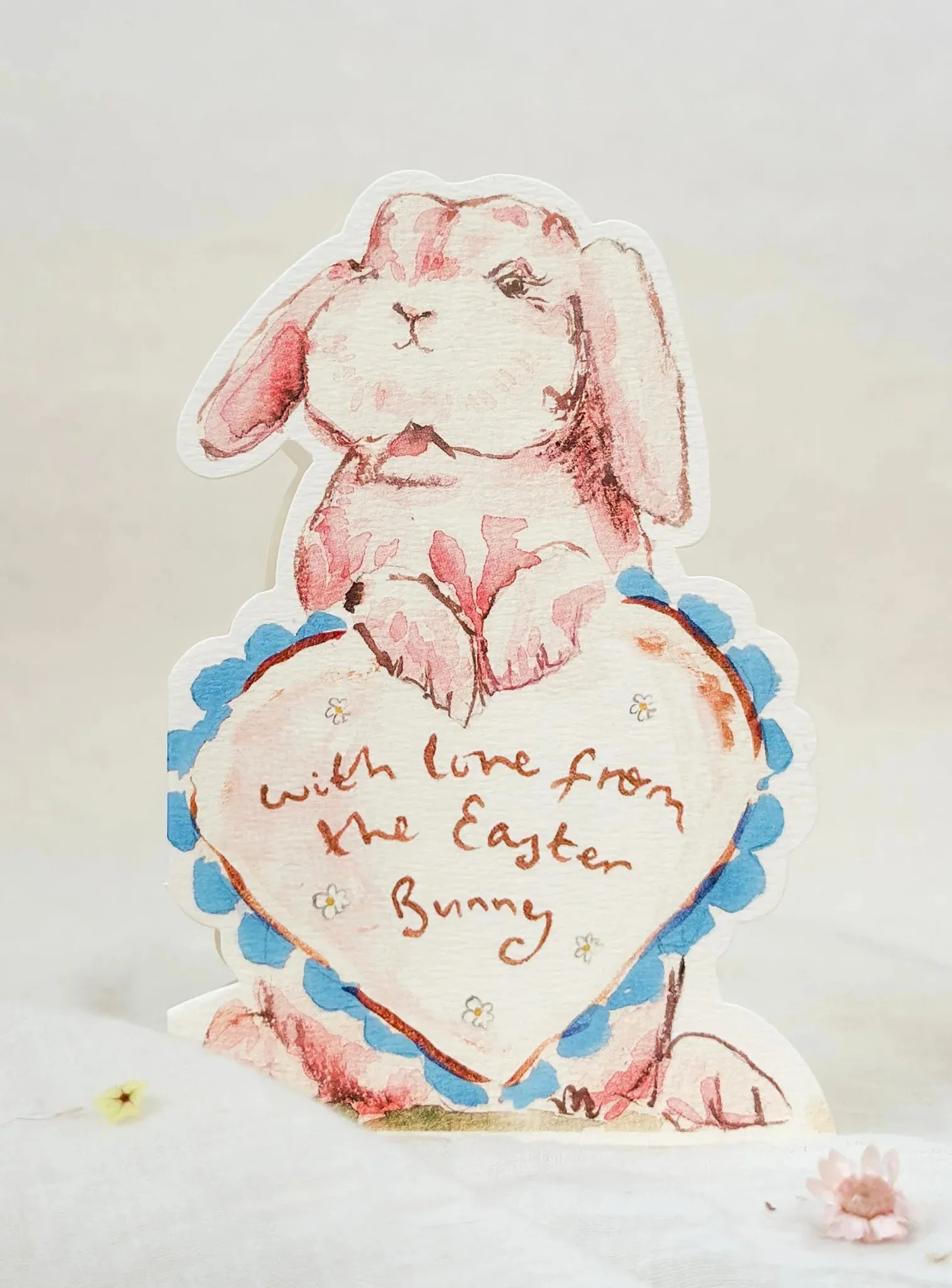 Easter Bunny Shaped Card