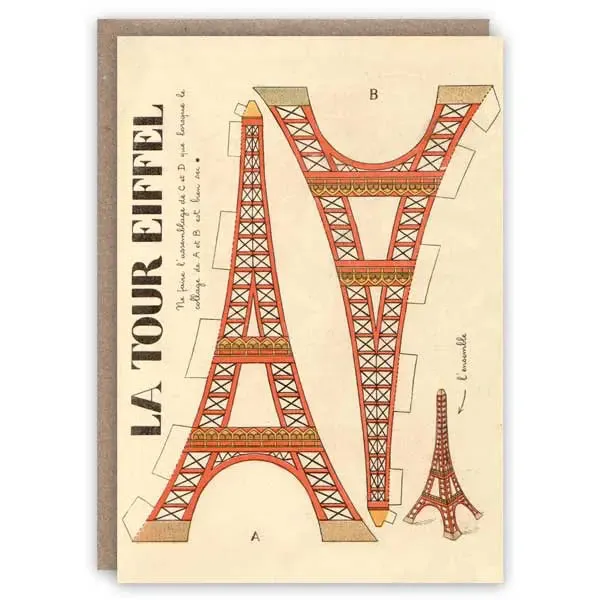 Eiffel Tower Card
