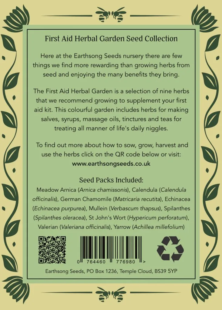 First Aid Herbal Garden Collection