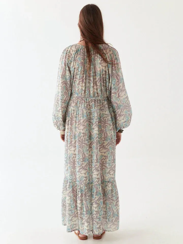Flora Dress - Purple Paradise
