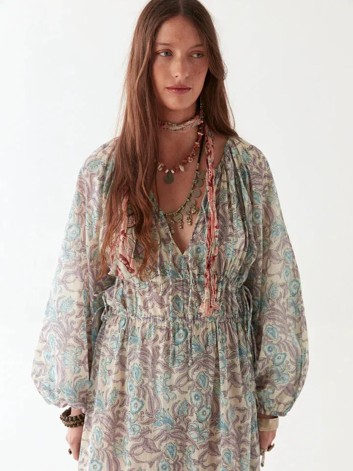 Flora Dress - Purple Paradise