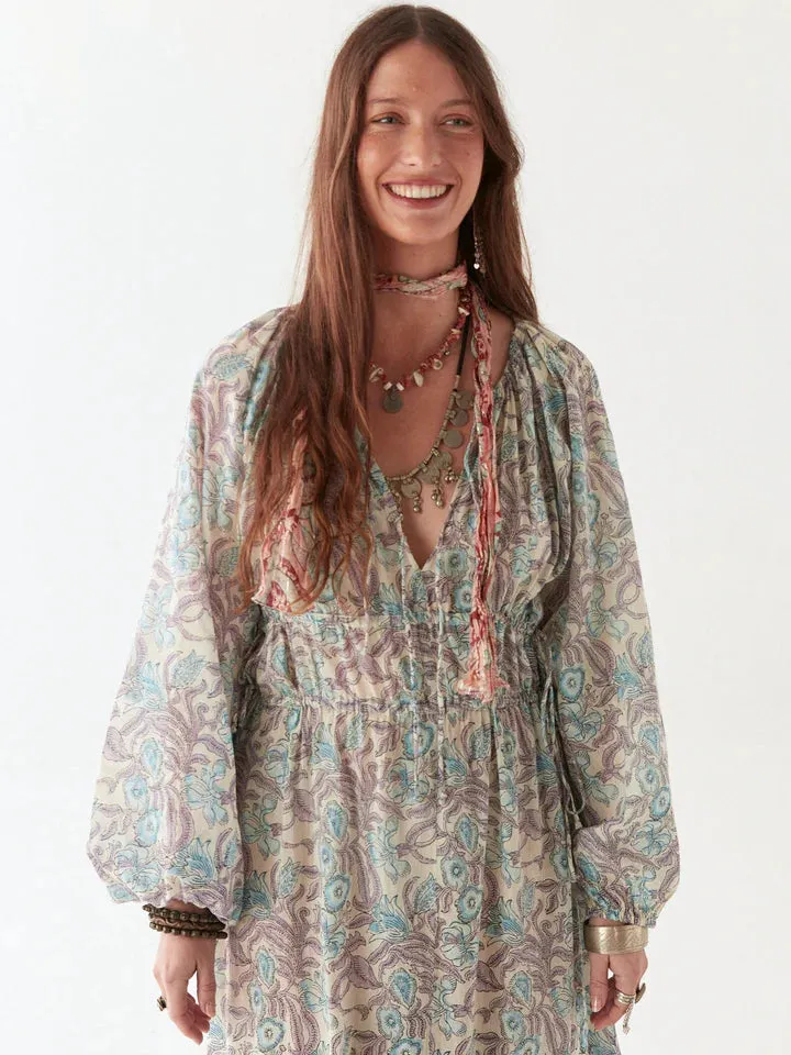 Flora Dress - Purple Paradise