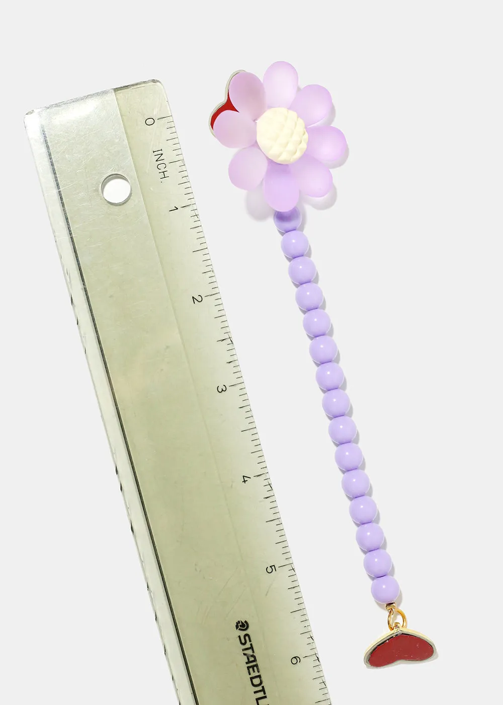 Flower & Bead Phone Strap