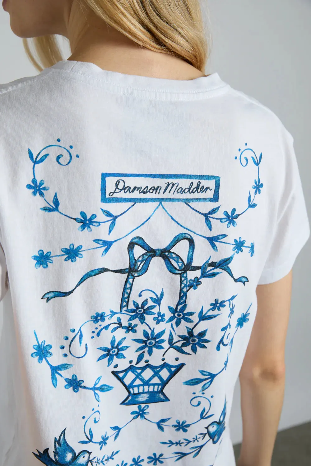 Flower Basket Shrunken Tee