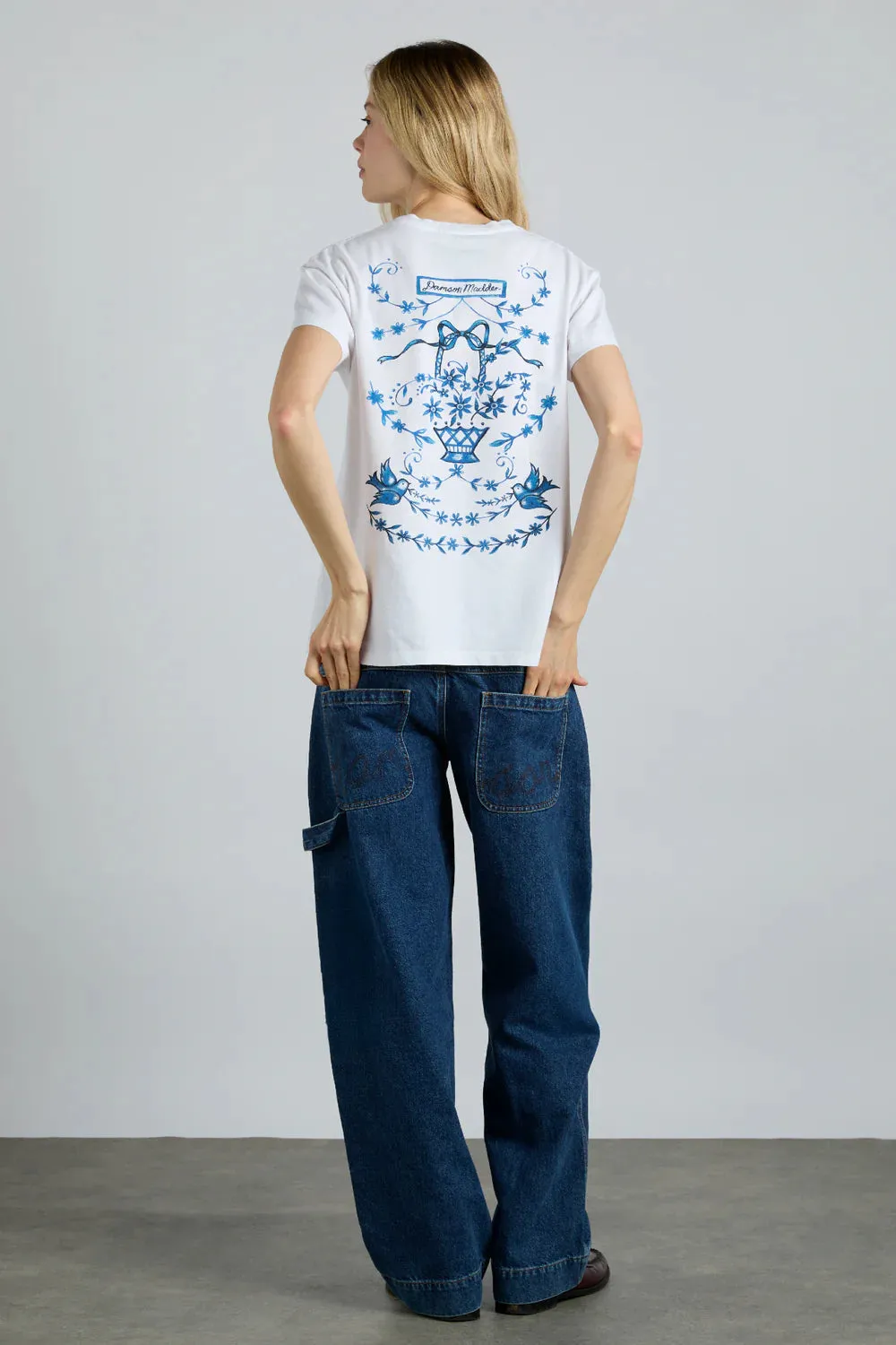 Flower Basket Shrunken Tee