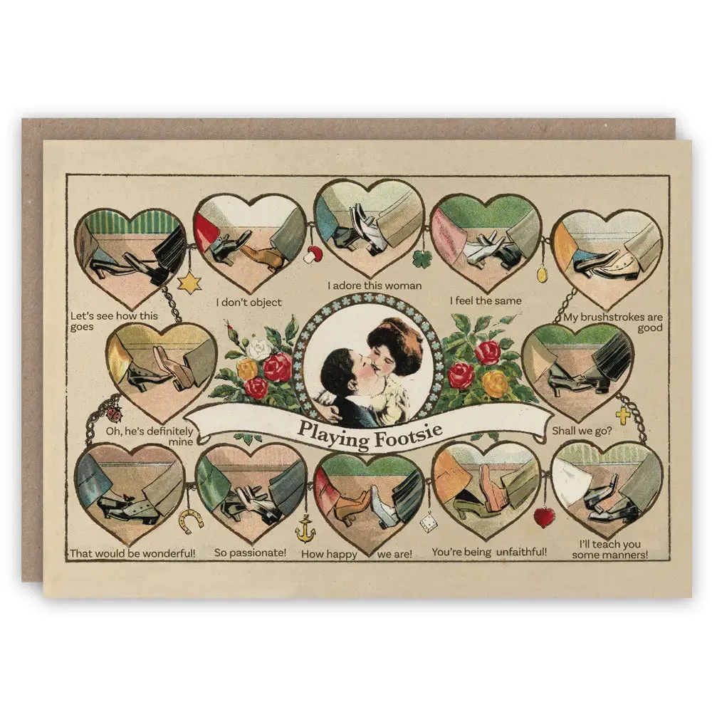 Footsie Card