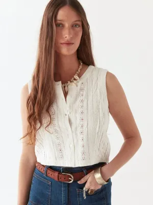 Francesca Blouse - Capri Panna