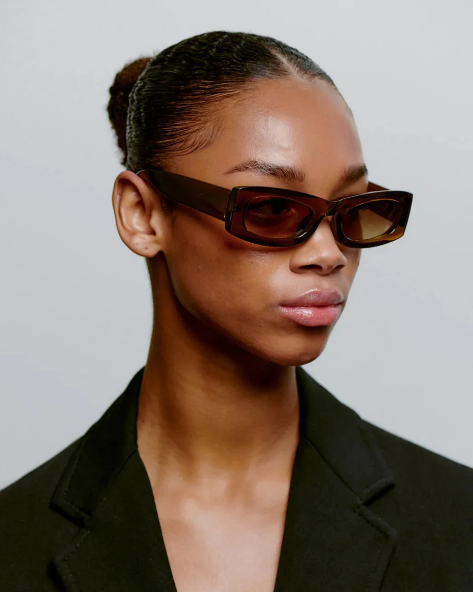 Frida Sunglasses - Smoke Transparent