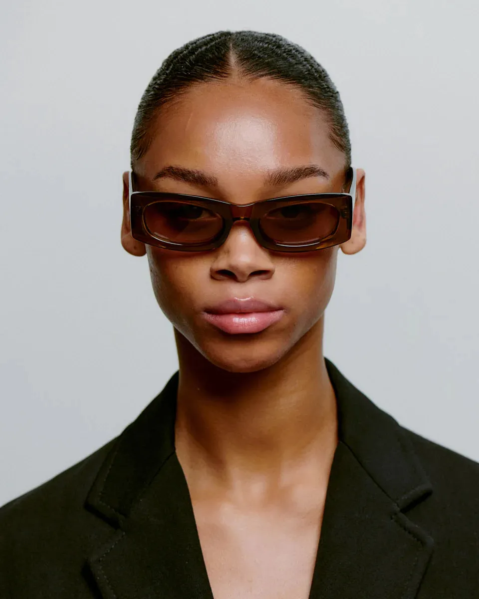 Frida Sunglasses - Smoke Transparent