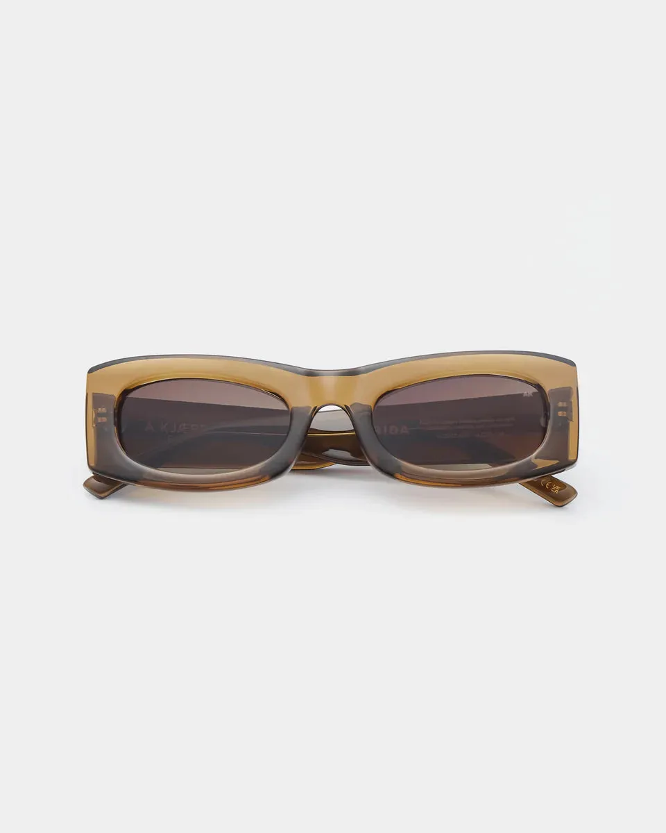 Frida Sunglasses - Smoke Transparent